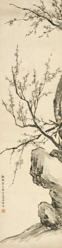 陈璞（1820～1887） 墨梅 立轴 水墨纸本