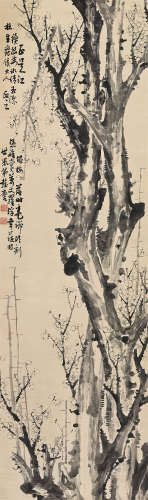 彭玉麟（1816～1890） 冰清玉洁 立轴 水墨纸本
