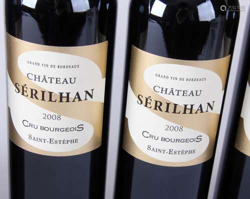 Château Serilhan Cru Bourgeois Saint Estèphe 2008, 6x