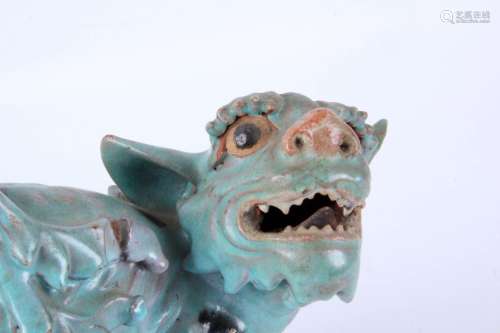 陶瓷福狗 高17厘米，亚洲，20世纪