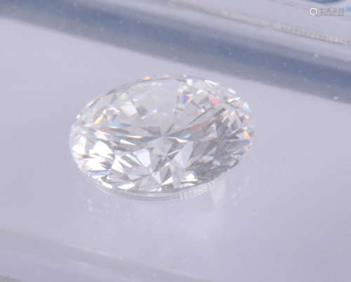 1颗完美切割钻石，1.14克拉，3x Excellent Nil,E-IF,HRD证书