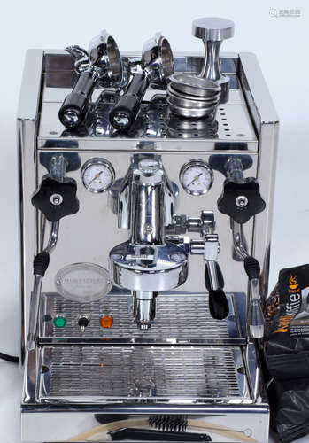 Ongebruikte Espresso machine/bonenmaler