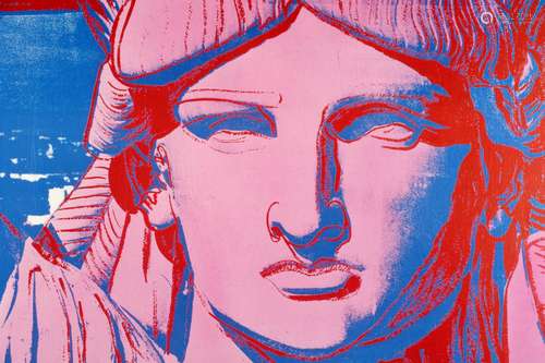 Andy Warhol, 10 Statues of Liberty, 1986, Galerie Lavignes-Bastille Paris (copyright Andy Warhol), 102 x 72 cm.