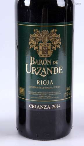 Magnum Baron de Urzande Rioja 2014 2x en 2013 1x (3 magnums)