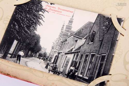 412 Briefkaarten, rond 1900