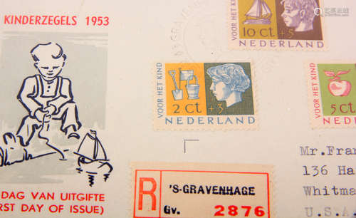 Nederland FDC nr. 15, cat.w. € 120