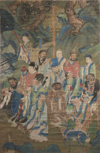 Chine, période Qing, XVIIIe siècle