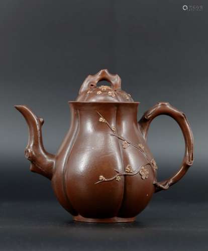 Plum Purple Sand teapot