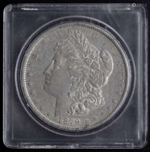1878 Morgan dollar