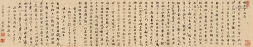 刘墉（1719～1804） 书法手卷 手卷 水墨纸本