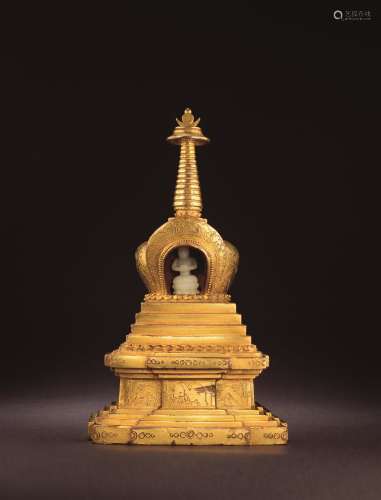 十七世纪 菩提塔