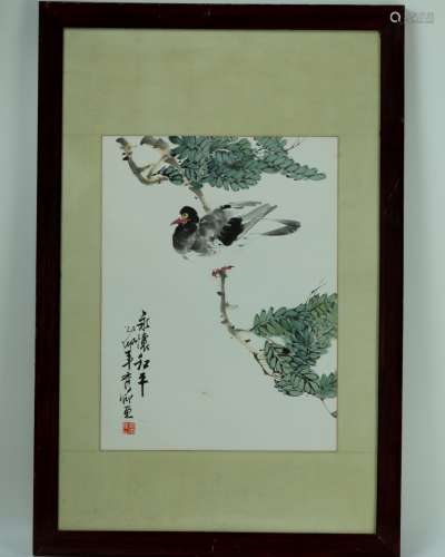Dove Chinese painting