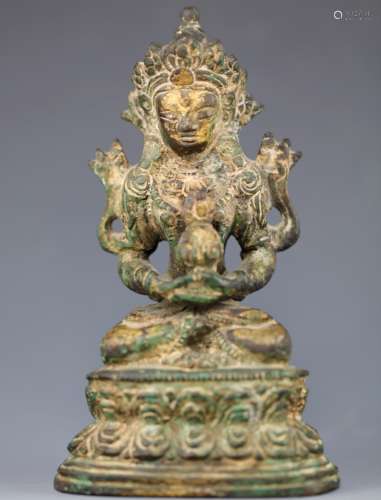 Bronze Buddha Figure