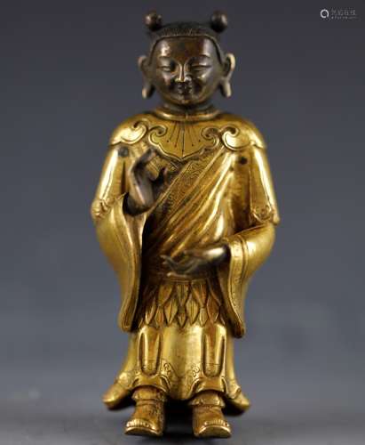Gild bronze figure