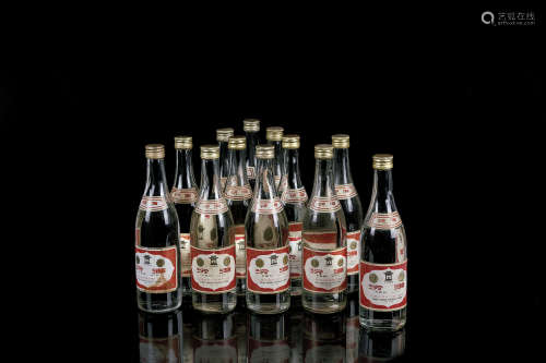 1986年玻璃瓶汾酒