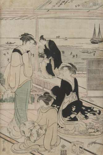 Chobunsahi Eishi (1756-1829)