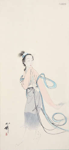 胡也佛(1908-1980) 仕女