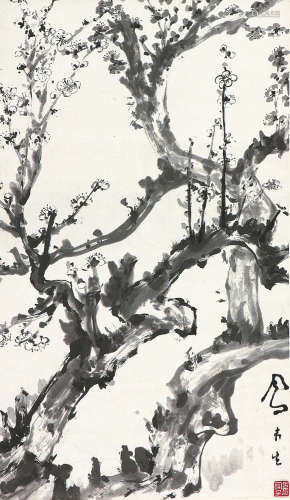 吕凤子(1886-1959) 梅花