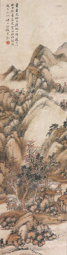 汪琨(1877-1946) 山居图