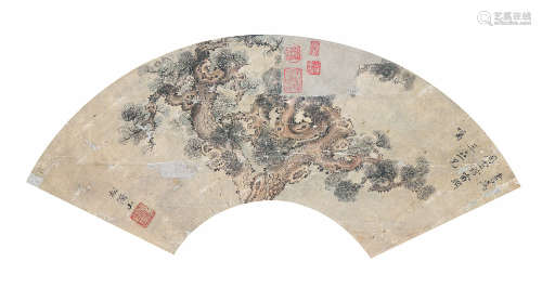 傅山(1607-1684) 古松