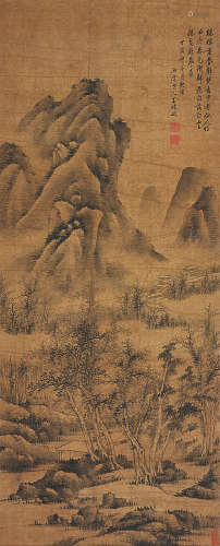 王时敏(1592-1680) 溪山叠楼