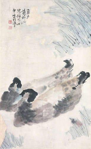 任伯年(1840-1896) 鸳鸯