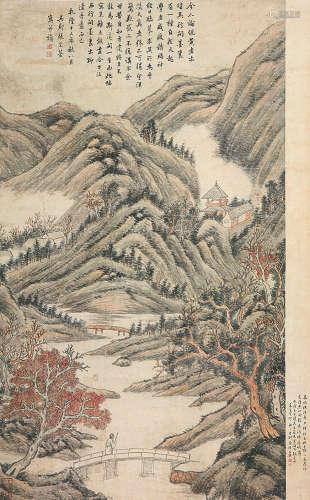 张宗苍(1686-1756) 高秋夕辉