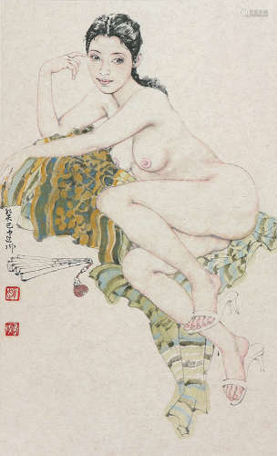 赵建成(b.1949) 裸女