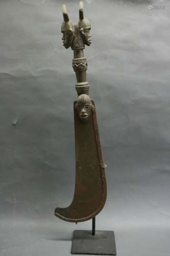 African Bronze Large Dagger
