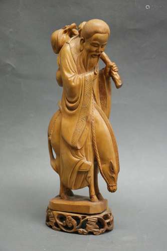 Chinese HuangYang Wood Carving