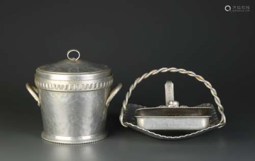 A Set of Pewter Ware
