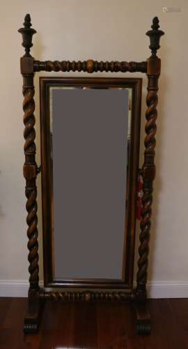 European Wood Mirror