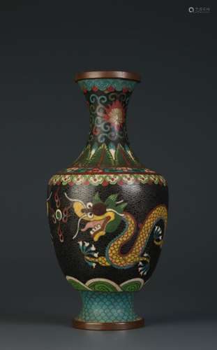 Chinese Cloisonne Vase