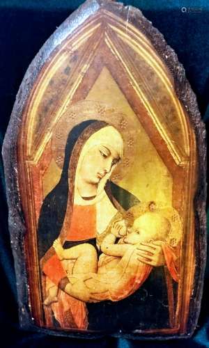 Italian Icon of the Milk Nursing Mother of God
