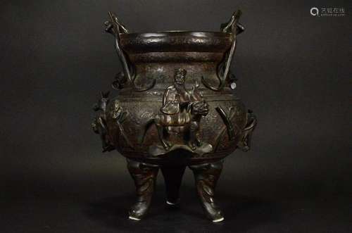 Chinese Bronze Incense Burner