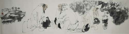 Chinese Ink  Painting, Wang Xijin