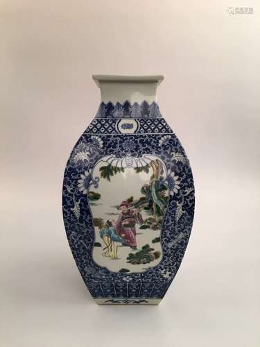 Chinese Famille Rose Porcelain Vase