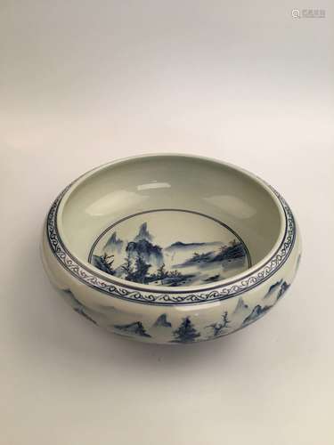 Chinese Blue and White Porcelain Bowl