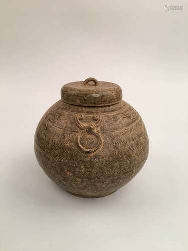 Chinese Tang Style Porcelain Jar