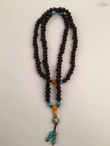 Chinese Tibetan Beads Necklace