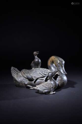 Chinese Bronze Duck