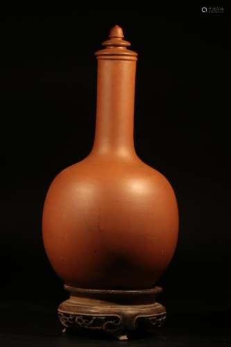 Chinese Yixing Zisha Vase