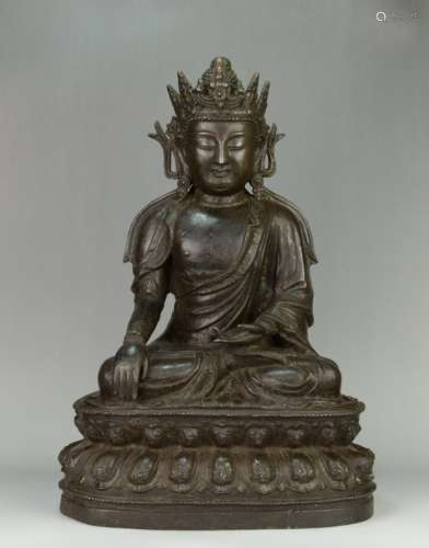 Ming Chinese Seating Buddha