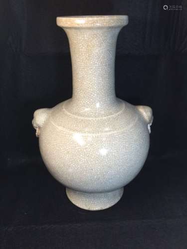 Chinese White Glazed Vase