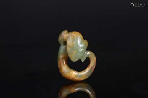 Chinese Jade Carved Dragon