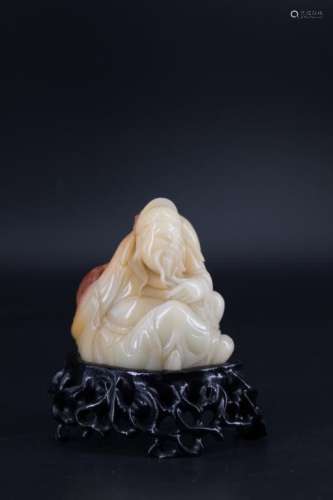Chinese Soapstone Carved Figurine