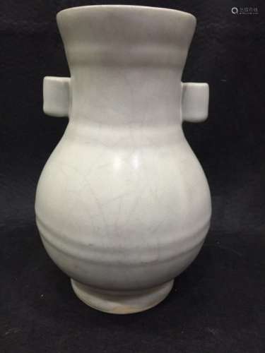 Chinese White Glazed Vase