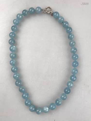 Chinese Blue Necklace