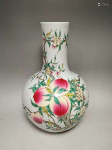 Chinese Famille Rose Vase