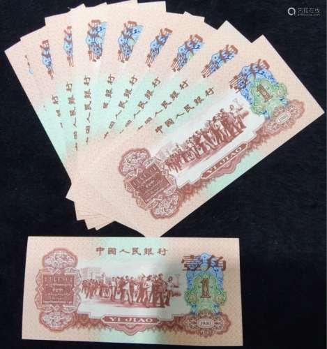 Group of Chinese Money Papers